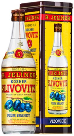 R. Jelínek Slivovitz 5YO Kosher Bilá 50% 0,7L