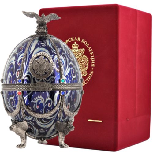 Imperial Collection Faberge Silver with Blue Flowers 40% 0,7L