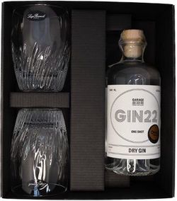 Garage22 Gin22 0,5l 42% + 2x sklo GB