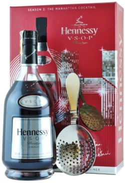 Hennessy VSOP Privilége + Strainer 40% 0.7L
