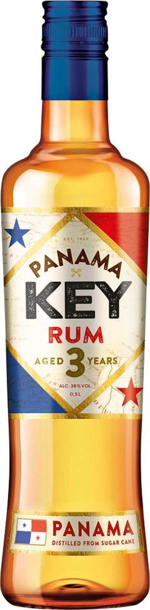 Key Rum Panama 3y 0,5l 38%