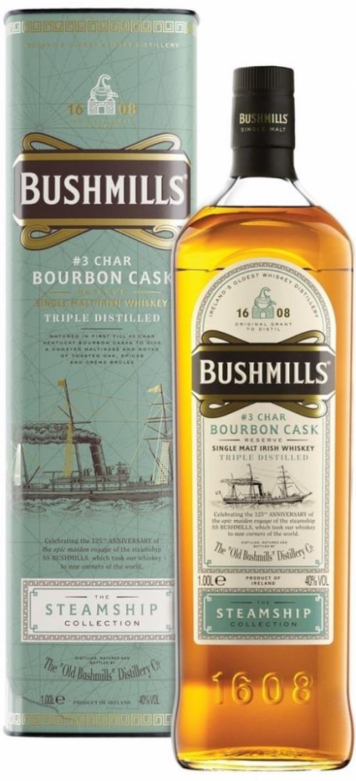 Bushmills Steamship Bourbon Cask 1l 40%