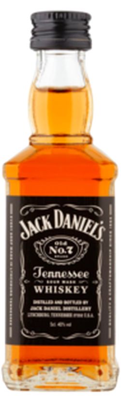 Mini Jack Daniel´s v plaste 40% 0,05L