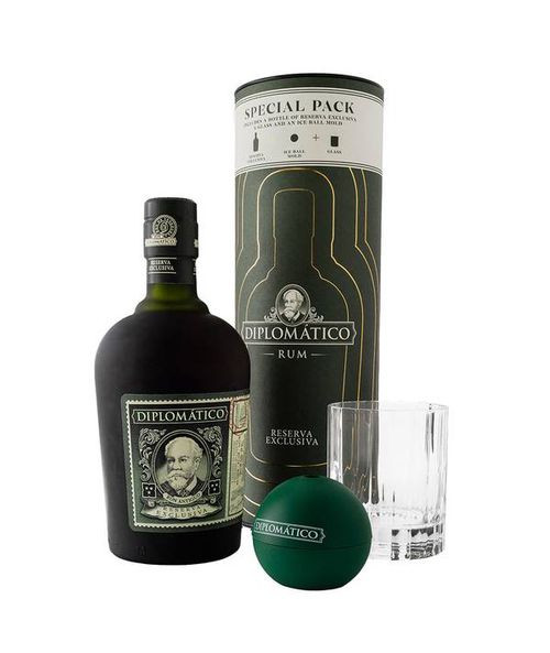 Diplomático Reserva Exclusiva Tuba + 2 dárky 40,0% 0,7 l